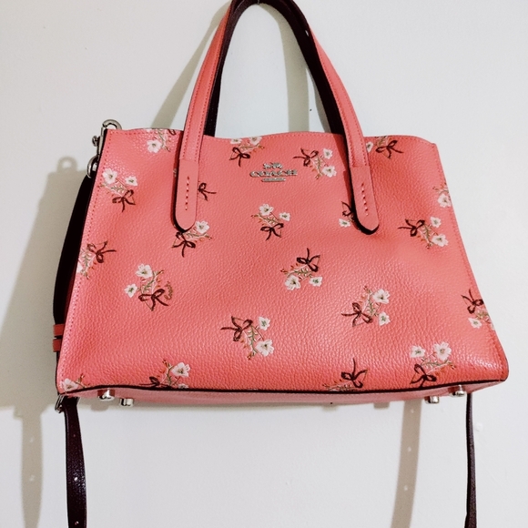 Coach Charlie Carryall 28 With Floral Print - Picture 2 of 16